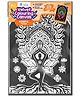 PepPlay Velvet Colouring Canvas - Mindful Yoga