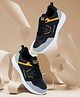 CHamps SHOES  Colour Blocked Detailed Sport Shoes - Black & Mustard Yellow