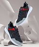 CHamps SHOES  Colour Blocked Detailed Sport Shoes - Dark Grey & Red
