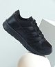 CHamps SHOES  Mesh Detailed Lace Tie Up Sports Shoes - Black