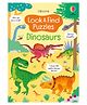 Usborne Look and Find Puzzles Dinosaurs - English