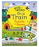 Usborne Never Get Bored on a Train -English