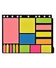 FunBlast Sticky Notes for Students  375 Sheets (6 Sizes) Multicolor