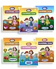 Jumbo A4 Size Colouring Books for Kids Pack of 6 - English