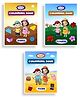 Witty Baby Jumbo A4 Size Colouring Books for Kids Pack of 3 - English