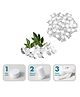 Ji and Ja Magic Coin Compress Facial Coin Tablet Tissue Wipes Napkin (50 Pieces) Candy Packing for 100% Hygine