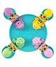 Ji and Ja Hungry Frog Eat Beans Game-4 Players Frog Eating Beans Hungry Frog Game Fun for Child & Kids Indoor Interactive Board Games for 2+ Years Multicolor Pack of 1
