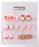 Babyhug Free Size Hair Pins & Clips Pack of 6 - Multicolor