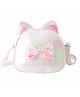 Babyhug Sling Bag with Bow Applique - White