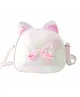 Babyhug Sling Bag with Bow Applique - White