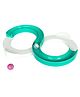 Motherhood 8 Shape Infinity Loop Interaction Creative Track Toy with 2 Bouncing Ball, Brain Booster Game, Developing Hand Eye Coordination & Balancing Toy for Toddlers, Indoor Games for Kids, 3+ Year