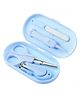 DOMENICO Portable Baby Care Grooming Kit Pack of 4 - Blue