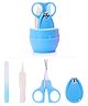 DOMENICO Portable Baby Care Grooming Kit Pack of 4 - Blue