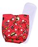 DOMENICO Washable Baby Diaper Premium Cloth Diaper Reusable, Adjustable Size, Waterproof, Pocket Cloth Diaper Nappie (1 Diaper and 1 Insert Pad)