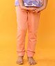 Anthrilo Cotton Frill Detailed Joggers - Peach