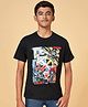 Coolsters by Pantaloons Marvel Featuring Half Sleeves X Men Printed Tee - Black