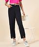 Coolsters by Pantaloons Solid Cotton Pant - Black