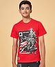 Coolsters by Pantaloons Star Wars Featuring Half Sleeves Character Printed Tee - Red