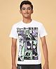 Coolsters by Pantaloons DC Comics Featuring Half Sleeves Batman Printed Tee - White