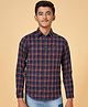 Coolsters by Pantaloons Full Sleeves Checked Cotton Shirt - Red