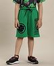 Kidsville Marvel Avengers Featuring Hulk Printed Shorts - Green