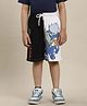 Kidsville Naruto Featuring Character Printed Shorts - Black & White