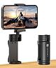 Portronics POR-2269 Mobot Clip 360 Degree Mobile Phone Holder with Adjustable Viewing Angles Pocket and Travel Friendly Compatible with 4.5 to 6.9 inch Smartphones-Black