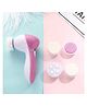 Trendzie Skin Care  Face Cleansing Silicone Facial Brush For Deep Cleaning Pore I Scrubber I Gentle Exfoliation I Face Massager I Skin Tool (Assorted Color)