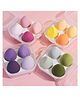 Trendzie Skin Care Make Up Blender Sponges Set I Soft Natural Beveled Makeup Sponges I Beauty Tools I Pack Of 4-PCS (Color May Vary)