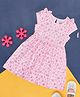 YU by Pantaloons Cap Sleeves Floral Printed Cotton Dress - Pink