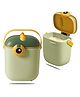 Bembika Milk Powder Storage Container with Scoop and Leveler - Green (800ml)