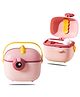 Bembika Milk Powder Storage Container with Scoop and Leveler - Pink(400 ml)