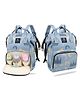Bembika Diaper Bags For Mom And Dad Kids Diaper Bags For Travel Backpack With Small Bottle Pouch For Multi-Function Waterproof And Large Capacity-(Sky blue)