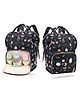 Bembika Diaper Bags For Mom And Dad Kids Diaper Bags For Travel Backpack With Small Bottle Pouch For Multi-Function Waterproof And Large Capacity-(Black)