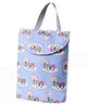 Bembika O Multi Bembika Diaper Bag Organizing Pouches, Travel Pouch Bags Flowers - Light Blue