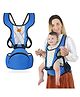 Bembika Baby Carrier Newborn to Toddler with Hip Seat - Blue