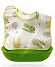 Bembika Baby Feeding Essential Baby Fabric Feeding Bib Waterproof - Green