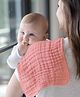 Bembika Baby Burp Cloths for Boys Girls Baby Muslin Burping Cloth - Pink