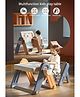 Babyhug 7-in-1 Multifunctional Block Table and Chair Set - Multicolour