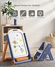 Babyhug Nano Coated Kids Drawing cum Writing Board with Chair -  Multicolour