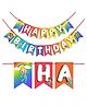 Wobbox Happy Birthday Banner, Cocomelon Theme Decoration Items Multi Color -Pack Of 1