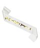 Wobbox Happy Birthday Sash Birthday Girl Sash Birthday Decoration Items White -Pack Of 1