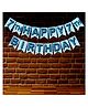Wobbox 7th Happy Birthday Banner, Happy Birthday Decoration Items Blue -Pack Of 1