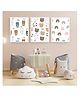 Outfit Collections Modern Art Kids Painting For Wall Décor - Cute panda