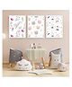 Outfit Collections Modern Art Kids Painting For Wall Décor - Cute panda