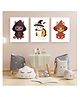 Outfit Collections Modern Art Kids Painting For Wall Décor - Cute cats