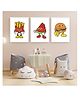 Outfit Collections Modern Art Kids Painting For Wall Décor - Cute art for kids room
