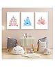 Outfit Collections Modern Art Kids Painting For Wall Décor - Castle