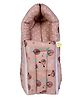 Babytoons 3 in 1 Baby Bed, Sleeping Bag & Carry Nest, Cotton Baby Bedding for New Born & Infant, Portable Bassinet, for Baby Carrying & Co Sleeping (0-12 Months) Brown