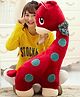 Sanjary Cute Lovely Giraffe with Bow Plush Toy Kids Height 50 cm - Color & Design May Vary